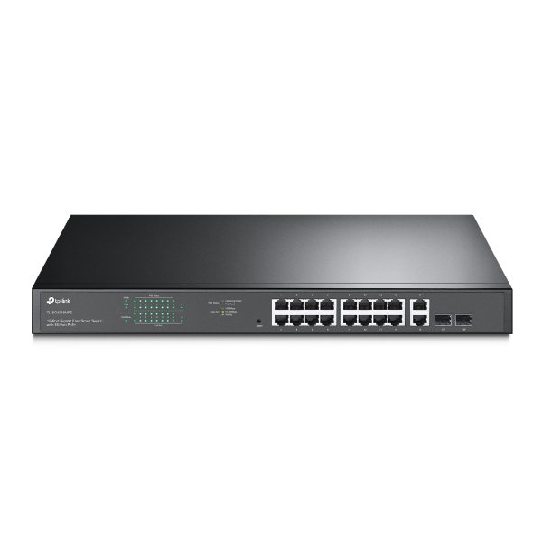 Switch 16 ports / Switch 18 ports Gigabit 10/100/1000 Mbps dont 16 PoE+ (+ 2 ports combo – TP-LINK JetStream TL-SG1218MPE