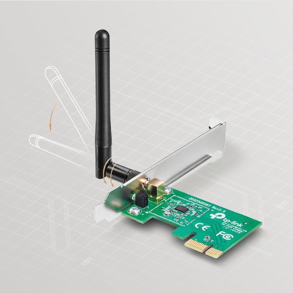 Carte PCI Express Wi-Fi N 150Mbps low profile – TP-LINK TL-WN781ND
