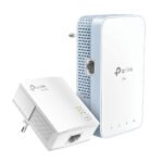 Pack de 2 adaptateurs CPL 1000 Mbps + Wi-Fi AC750 avec 1 port Gigabit Ethernet – TP-LINK TL-WPA7517 KIT