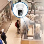 Caméra intérieur, sans fil 2K avec vision nocturne avancée et audio bidirectionnel – TP-LINK Tapo C212