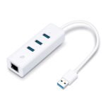 Adaptateur réseau USB 3.0 Gigabit Ethernet + hub USB à 3 ports – TP-LINK UE330