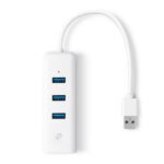 Adaptateur réseau USB 3.0 Gigabit Ethernet + hub USB à 3 ports – TP-LINK UE330
