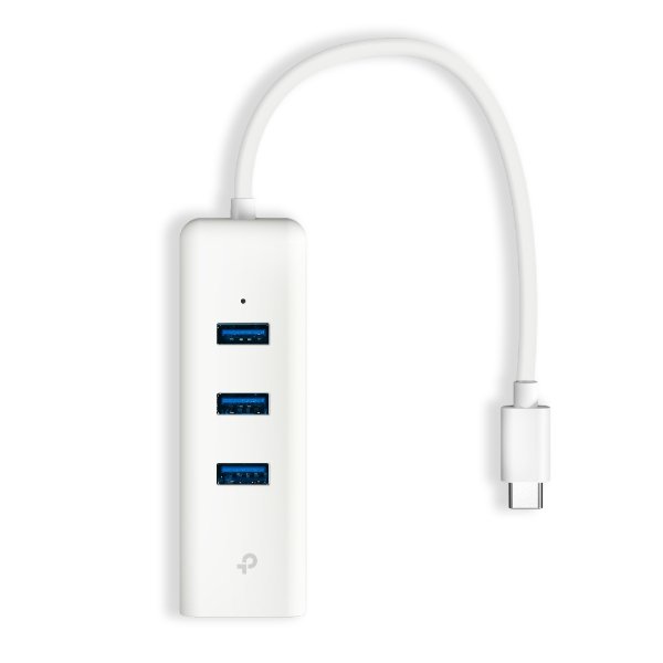Adaptateur réseau USB 3.0 Gigabit Ethernet + Hub USB Type-C à 3 ports – TP-LINK UE330C