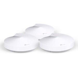 Pack de 3 routeurs WiFi AC1300 Dual-Band (AC867 + N400) MESH + 2 ports Gigabit Ethernet – TP-LINK deco M5 (Pack de 3)
