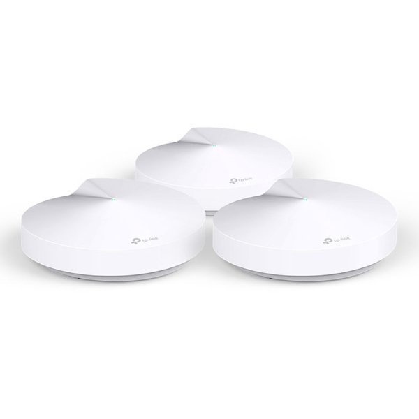 Pack de 3 routeurs WiFi AC1300 Dual-Band (AC867 + N400) MESH + 2 ports Gigabit Ethernet – TP-LINK deco M5 (Pack de 3)