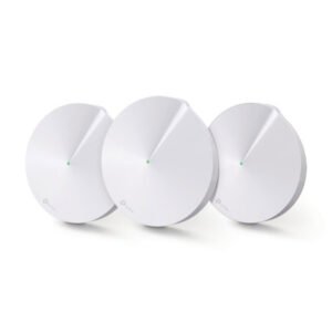 Pack de 3 routeurs WiFi AC1300 Dual-Band (AC867 + N400) MESH + 2 ports Gigabit Ethernet – TP-LINK deco M5 (Pack de 3)