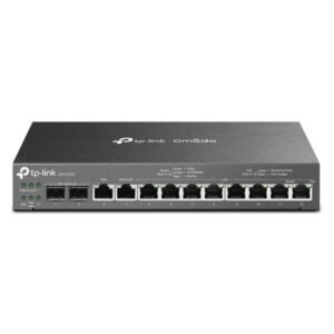 Routeur VPN Omada avec 2 LAN/WAN SFP 1 Gbps + 1 LAN/WAN 10/100/1000 Mbps + 1 WAN – TP-LINK ER7212PC