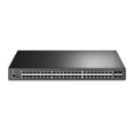 Switch 48 ports Gigabit 10/100/1000 Mbps PoE+ (+ 4 ports SFP 1 Gbps) | rackable – TP-LINK JetStream TL-SG3452P
