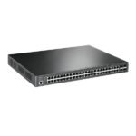 Switch 48 ports Gigabit 10/100/1000 Mbps PoE+ (+ 4 ports SFP 1 Gbps) | rackable – TP-LINK JetStream TL-SG3452P