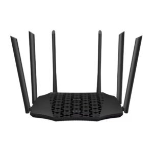 Routeur WiFi Dual Band AC2100 (2.4 GHz: 300Mbps, 5GHz: 1733Mbps) MU-MIMO 4×4 – Tenda AC21