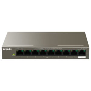 Switch 8 ports / Switch 9 ports 10/100 Mbps Dont 8 PoE | non manageable – Tenda TEF1109P-8-63W