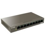 Switch 8 ports / Switch 9 ports 10/100 Mbps Dont 8 PoE | non manageable – Tenda TEF1109P-8-63W