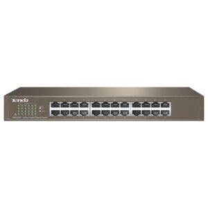 Switch 24 ports Gigabit 10/100/1000 Mbps | rackable, non manageable – Tenda TEG1024D