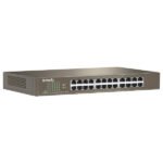 Switch 24 ports Gigabit 10/100/1000 Mbps | rackable, non manageable – Tenda TEG1024D