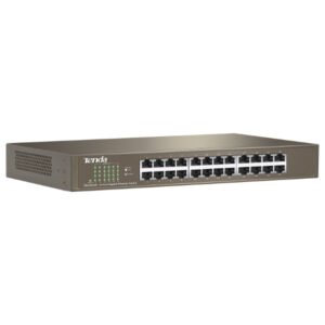 Switch 24 ports Gigabit 10/100/1000 Mbps | rackable, non manageable – Tenda TEG1024D