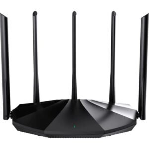 Routeur WiFi 6 Dual Band AX1500 (2,4 GHz : 300 Mbps, 5 GHz : 1201 Mbps) MU-MIMO avec 4 – Tenda TX2 Pro