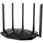 Routeur WiFi 6 Dual Band AX1500 (2,4 GHz : 300 Mbps, 5 GHz : 1201 Mbps) MU-MIMO avec 4 – Tenda TX2 Pro
