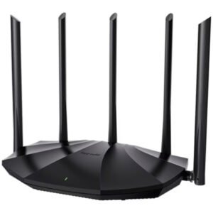 Routeur WiFi 6 Dual Band AX1500 (2,4 GHz : 300 Mbps, 5 GHz : 1201 Mbps) MU-MIMO avec 4 – Tenda TX2 Pro
