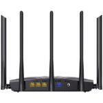 Routeur WiFi 6 Dual Band AX1500 (2,4 GHz : 300 Mbps, 5 GHz : 1201 Mbps) MU-MIMO avec 4 – Tenda TX2 Pro