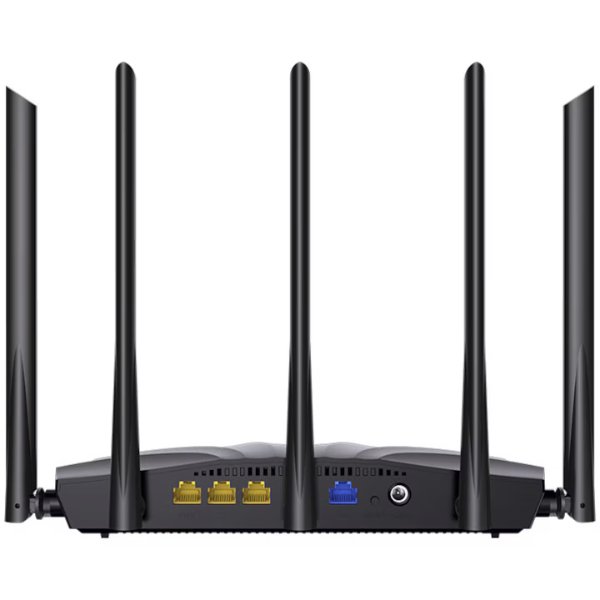 Routeur WiFi 6 Dual Band AX1500 (2,4 GHz : 300 Mbps, 5 GHz : 1201 Mbps) MU-MIMO avec 4 – Tenda TX2 Pro