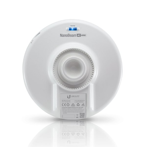 Accèss Point WiFi / Point d’accès WiFi extérieur parabolique AC450 Mbps 17 dBi – Ubiquiti NanoBeam airMAX ac NBE-5AC-GEN2