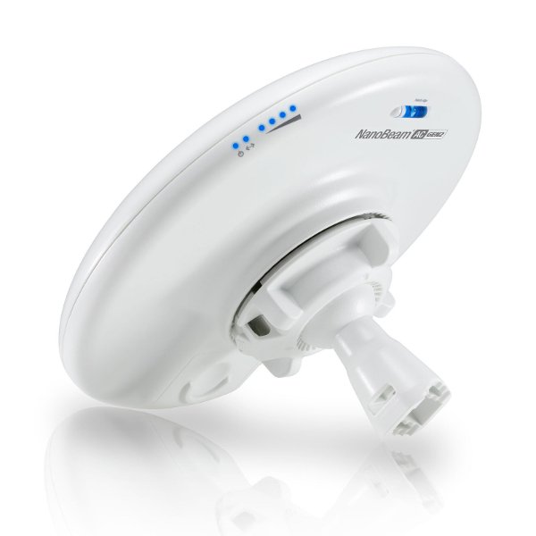 Accèss Point WiFi / Point d’accès WiFi extérieur parabolique AC450 Mbps 17 dBi – Ubiquiti NanoBeam airMAX ac NBE-5AC-GEN2