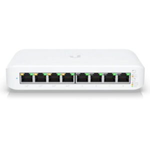 Switch 8 ports Gigabit 10/100/1000 Mbps Dont 4 ports PoE+ | manageable – Ubiquiti Switch Lite 8 PoE (USW-Lite-8-PoE)