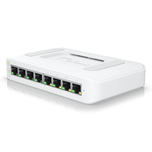 Switch 8 ports Gigabit 10/100/1000 Mbps Dont 4 ports PoE+ | manageable – Ubiquiti Switch Lite 8 PoE (USW-Lite-8-PoE)