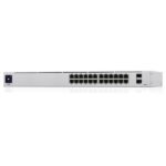 Switch 24 ports Gigabit 10/100/1000 Mbps Dont 16 ports PoE+ (+ 2 ports SFP dédiés) | – Ubiquiti UniFi USW-24-POE