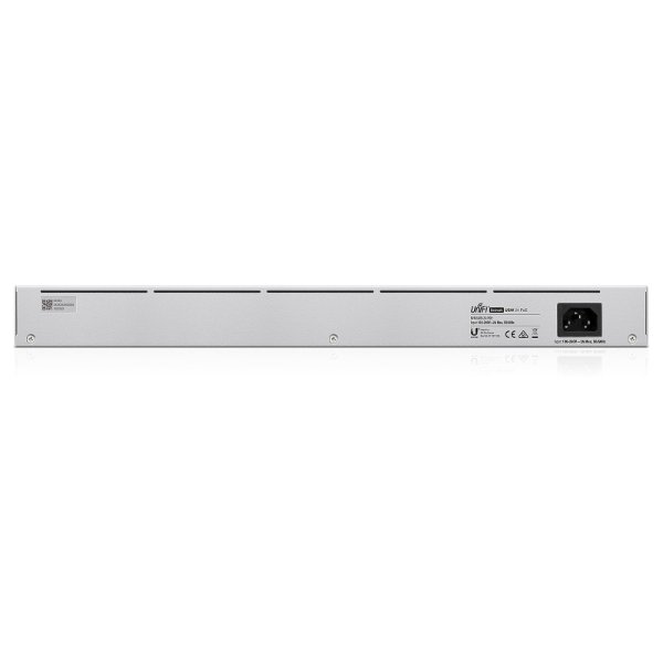 Switch 24 ports Gigabit 10/100/1000 Mbps Dont 16 ports PoE+ (+ 2 ports SFP dédiés) | – Ubiquiti UniFi USW-24-POE