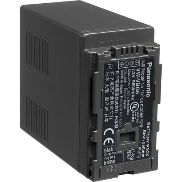 Batterie appareil photo Panasonic caméscope rechargeable Li-ion 7.2V – Panasonic VW-VBG6