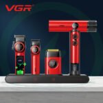 Tondeuse sans fil rechargeable Combo – VGR STEPLESS PRO 4 IN 1