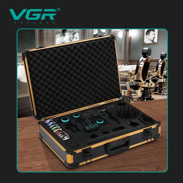 Tondeuse sans fil rechargeable Combo – VGR STEPLESS PRO 4 IN 1