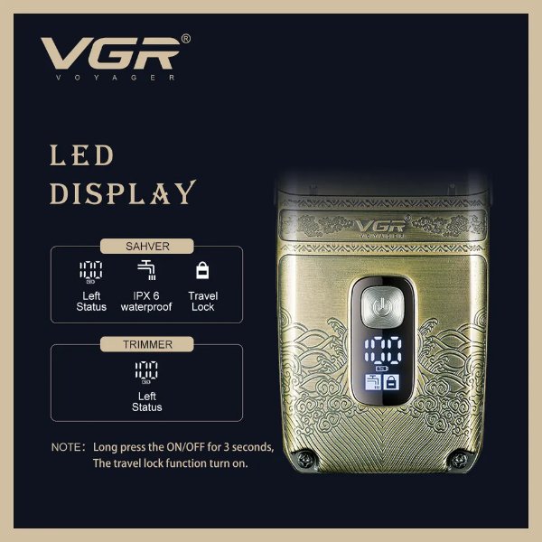 Tondeuse sans fil rechargeable – VGR V-649