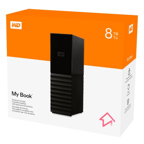 WD My Book 8TB (USB 3.0)