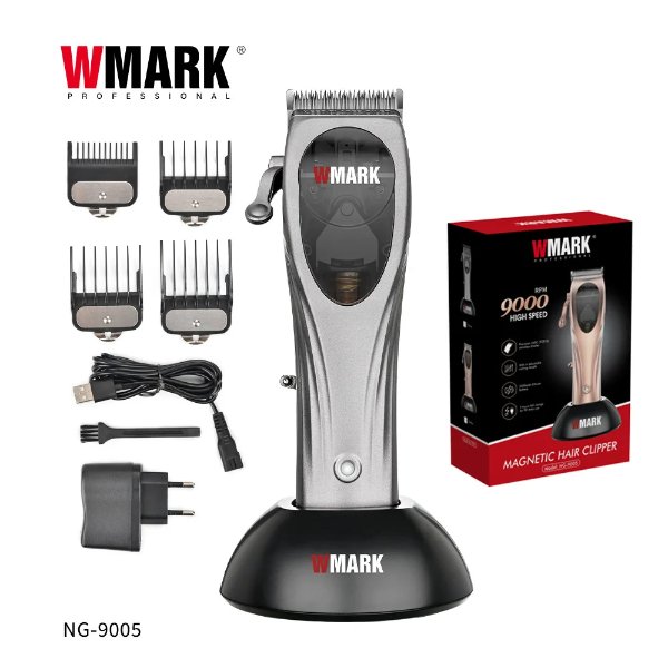 Tondeuse sans fil rechargeable Avec station de charge – WMARK NG-9005