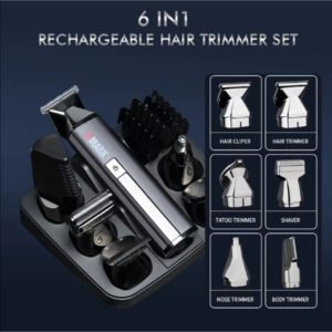 Ensemble Tondeuse sans fil rechargeable 6 en 1 – WMARK NG-HT001