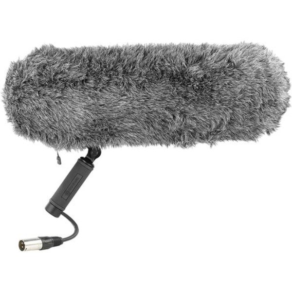Kit Micro anti-vent professionnel canon modulaire à condensateur avec Filtre micro perche – BOYA BY-WS1000