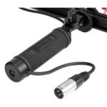 Kit Micro anti-vent professionnel canon modulaire à condensateur avec Filtre micro perche – BOYA BY-WS1000