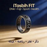 Chapelet electronique / Zikr Ring / Bague connectée amélioré avec suivi de la santé et de – Weslamic iTasbih FIT