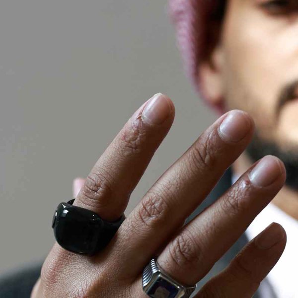 Chapelet electronique / Zikr Ring / Bague connectée amélioré (tailles d’anneau – Weslamic iTasbih Salam+