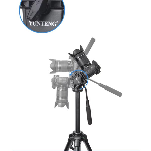 Trépied caméra professionnel – YUNTENG DV-985N
