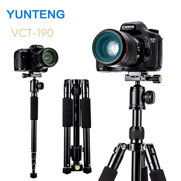 Monopode / Trépied caméra professionnel Flexible – YUNTENG VCT-190