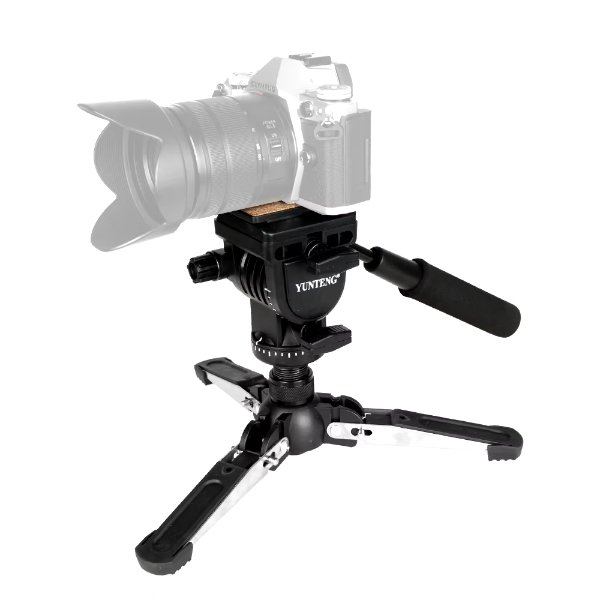 Monopode caméra professionnel avec tête panoramique – YUNTENG VCT-288