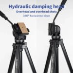 Trépied caméra professionnel portatif 3 mètres hydraulique tête panoramique support – YUNTENG VCT-3000