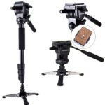Monopode / Trépied caméra professionnel Extensible – YUNTENG VCT-588