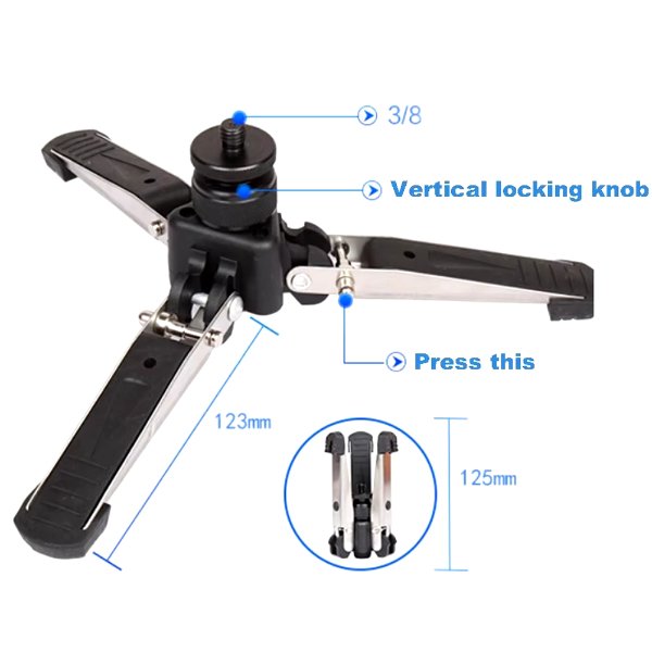 Monopode / Trépied caméra professionnel Extensible – YUNTENG VCT-588