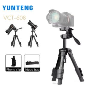 Trépied caméra et téléphone – YUNTENG VCT-608