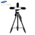 Trépied Téléphone Multifonctionnel Avec 3 Supports de Téléphone – YUNTENG VCT-6808