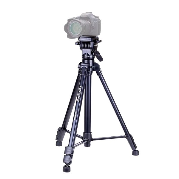 Trépied caméra professionnel en aluminium avec tête panoramique – YUNTENG VCT-880